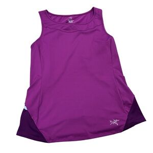 Arc’teryx Purple Sleeveless Racer Back Top L